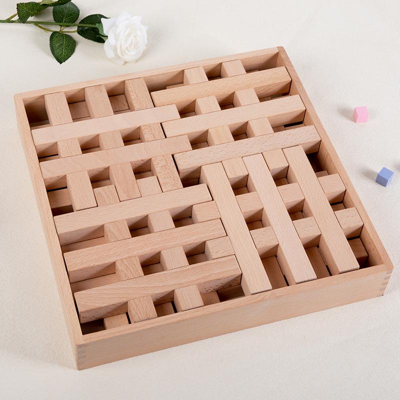 Rainbow Translucent Gemstone Building Blocks Large Particle Cube Building Baby Early Education Toys