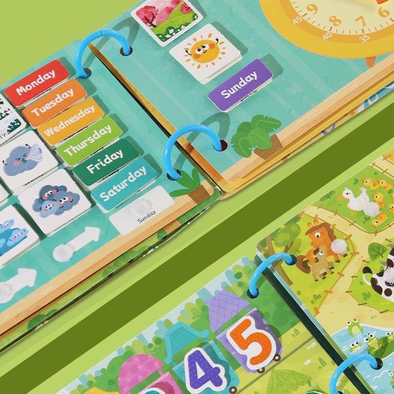 Kinder Verkehrs-Quiet Book: Pädagogische Klett-Aktivität für Kleinkinder