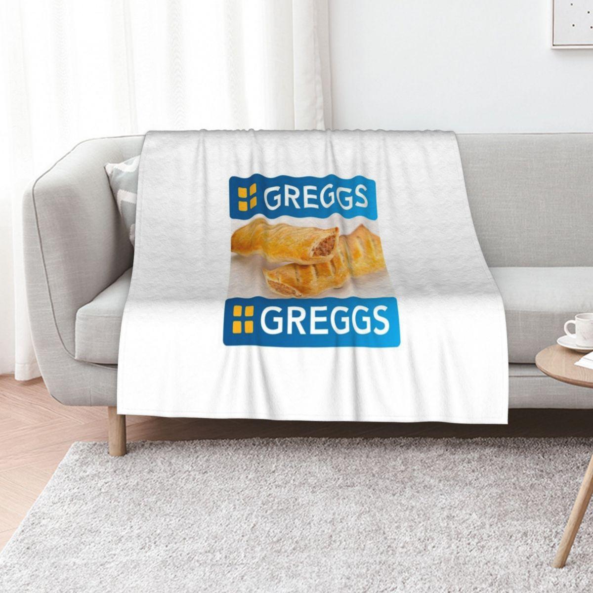 GREGGS Pasty Throw Blanket Furry Beautifuls valentine gift ideas Blankets For Bed Blankets 30x40in