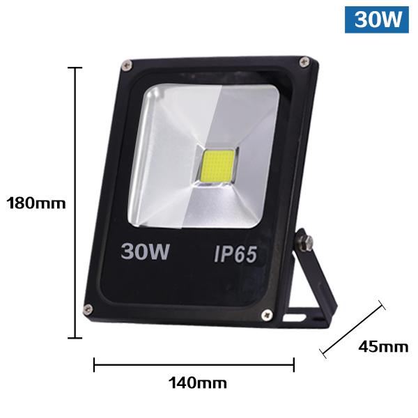 220V reflektor Led 10W 30W 50W reflektor światło przeciwpowodziowe wodoodporny Ip65 reflektor ogrodowy Pir czujnik ruchu ścienne oświetlenie zewnętrzne