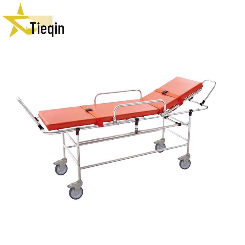 Non-Magnetic Aluminum Alloy Foldable Patient Transfer Cart