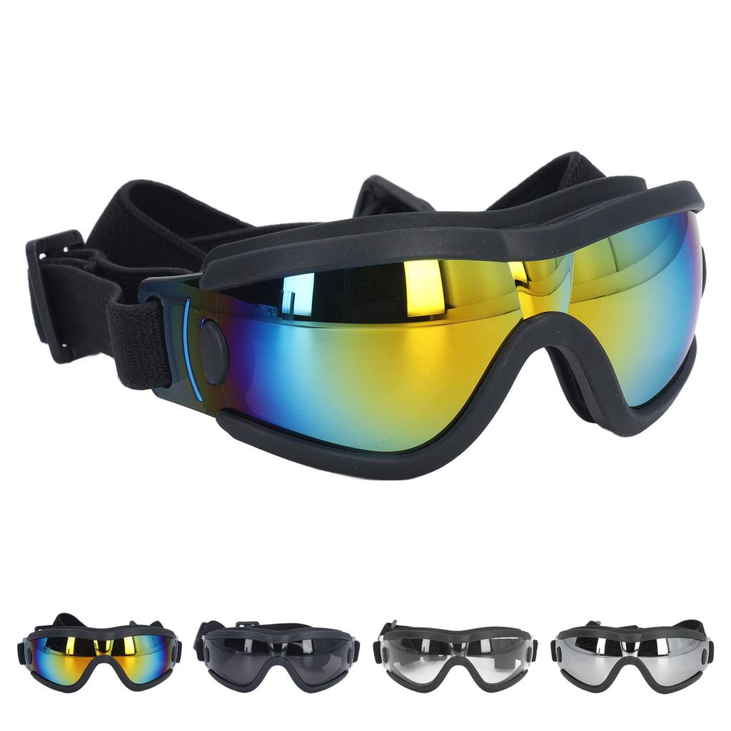 Dogs Windproof Goggles UV Resistant Anti Explosion Fashionable Dog Sunglasses for Outdoors