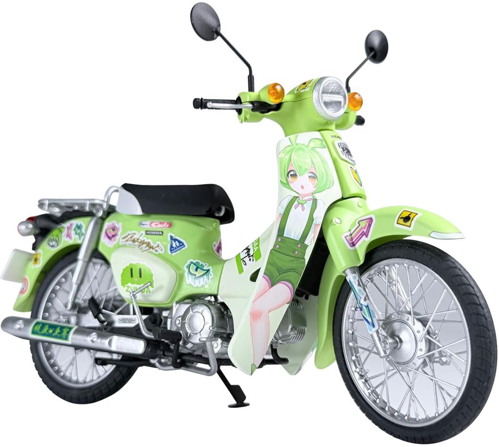 PM Office A Honda Super Cub Plastic Model Kit PP271 1/12 (Zundamon Edition)