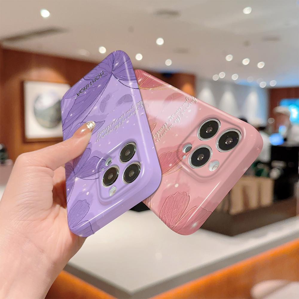 All-inclusive-Film-Telefonhülle, Cartoon-Modedesign, Hartschale, vollständige Abdeckung, stoßfeste Kamera-Schutzhülle für OPPO Realme OnePlus Infinix Tecno