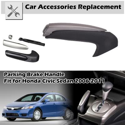 Parking Handbrake Handle Cover Handle Grip Cover Car Accessories Replacement LHD 47115-SNA-A82ZA Fit For Honda Civic