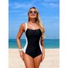 2026 New European and American One-piece Swimsuit Women's and Women's Swimwear Sports Explosion Spot Bikini
