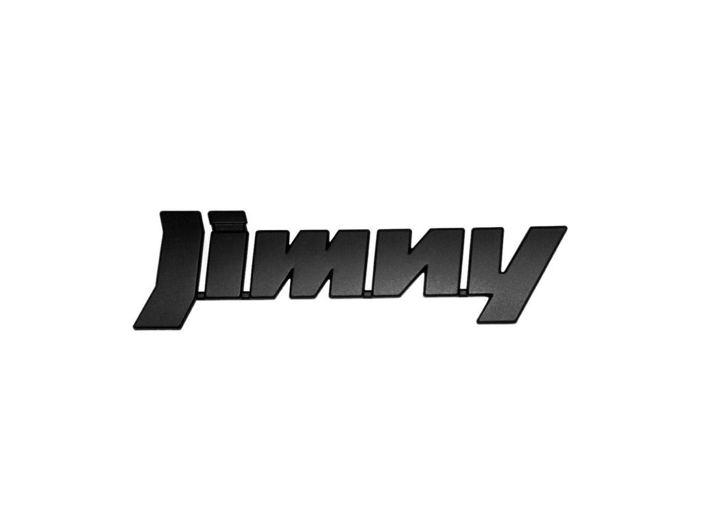 Matte Black Jimny (JB64W) Car Name Emblem for Rear