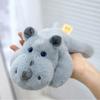 Wrist Pad Rhino Plush Toy Animal Rhino Plush Doll Cute Rhino Doll Pendant  Birthday Parties