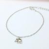 New Fashion Retro Elephant Charm Beach Anklets For Women Trendy Silver Color Foot Jewelry Wholesale Leg Bracelet Gift For Girl