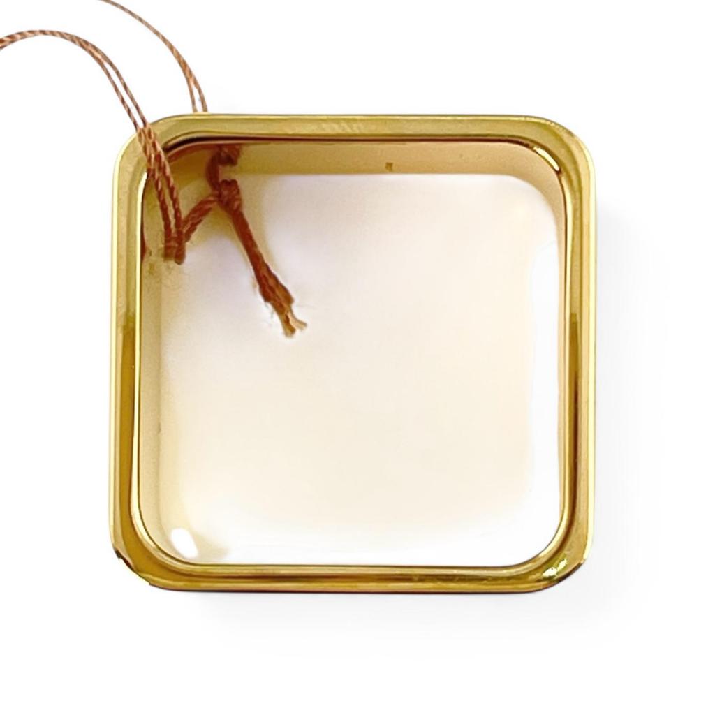 Pristine HERMES Scarf ring BOLDUC Square gold Women Used