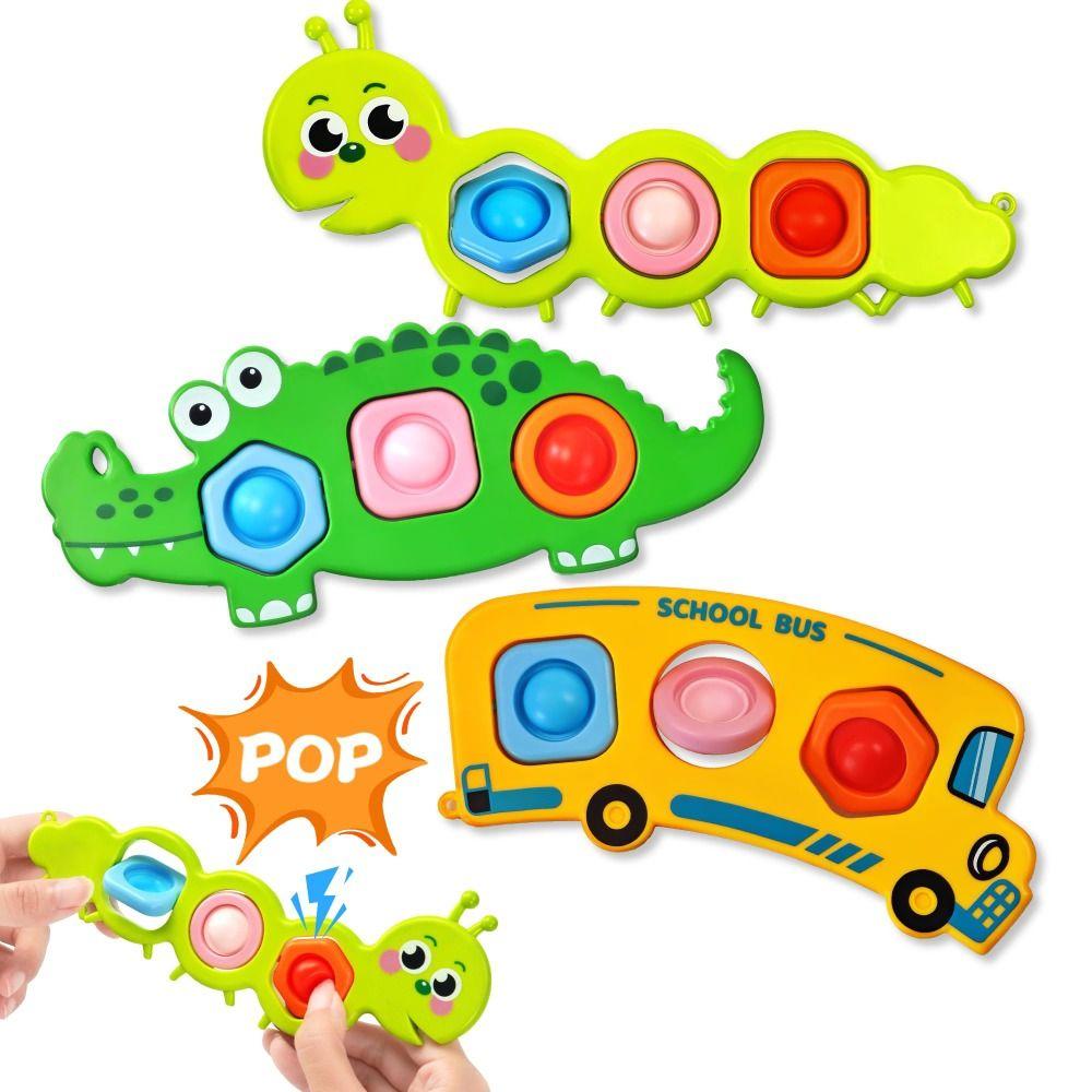 Early Education Finger Press Toys Fine Training Montessori Toy  for Toddlers 1 2 3 Year Old