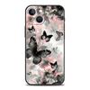 Fashionable Butterfly Flower Pattern Phone Case Cover for iPhone 17 16 15 14 13 12 11 Pro Max 17 Air Plus Soft TPU Shell Fundas