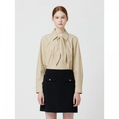 Women S Neck Tie Shirt blouSe c254mSc033