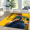 Neymar Jr. Dywaniki Brazil Legend Square to świetny wybór do salonów, sypialni, wystroju domu oraz jako prezenty.