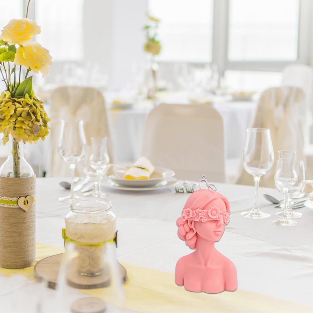 DIY Silicone Candle Mold 3D Silicone Casting Candle Mould Candle Making Mould Lady Body Shape