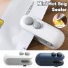 Electric Plastic Bag Sealer Magnetic Handheld Heat Sealing Machine 2in1 USB Packaging Bag Sealer Clip Kitchen Gadgets Home Items