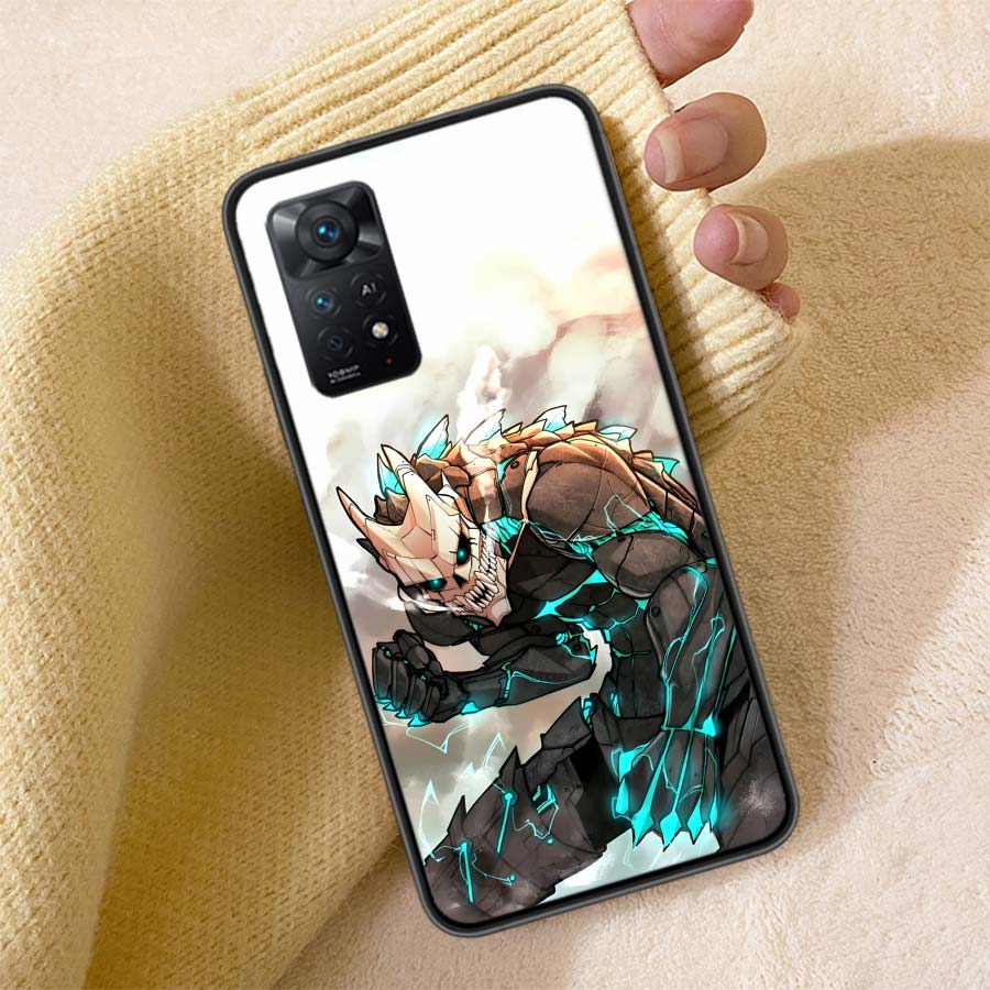 Kaiju No. 8 Anime Phone Case For Redmi Note 13 14 15 Pro Plus 12 13C 12C 15C 9 10 10C 9T 9C 9A TPU Soft Cover Clear Cell Cases S