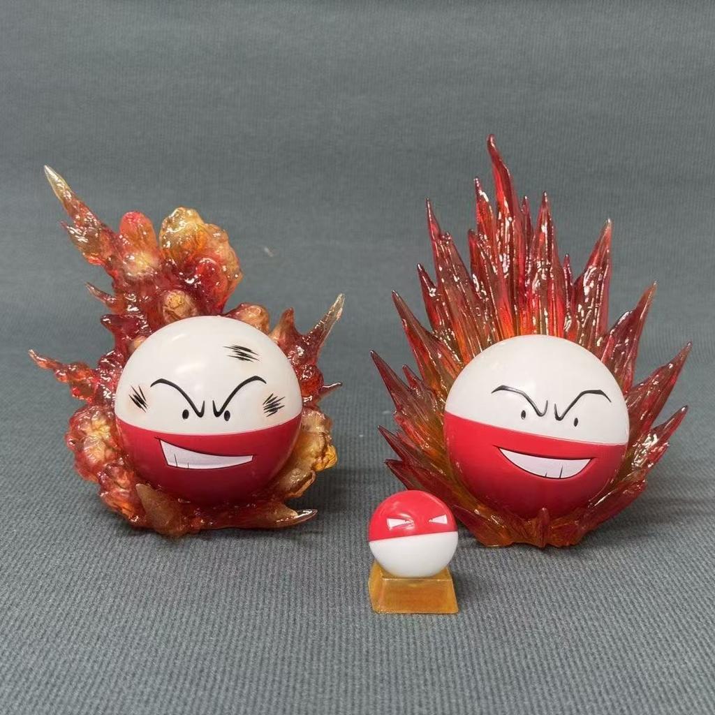 3-10.5cm Anime Pokemon Figure Electrode And Voltorb Figures Pokemon Action Figure Pvc Collection Model Toys Gifts