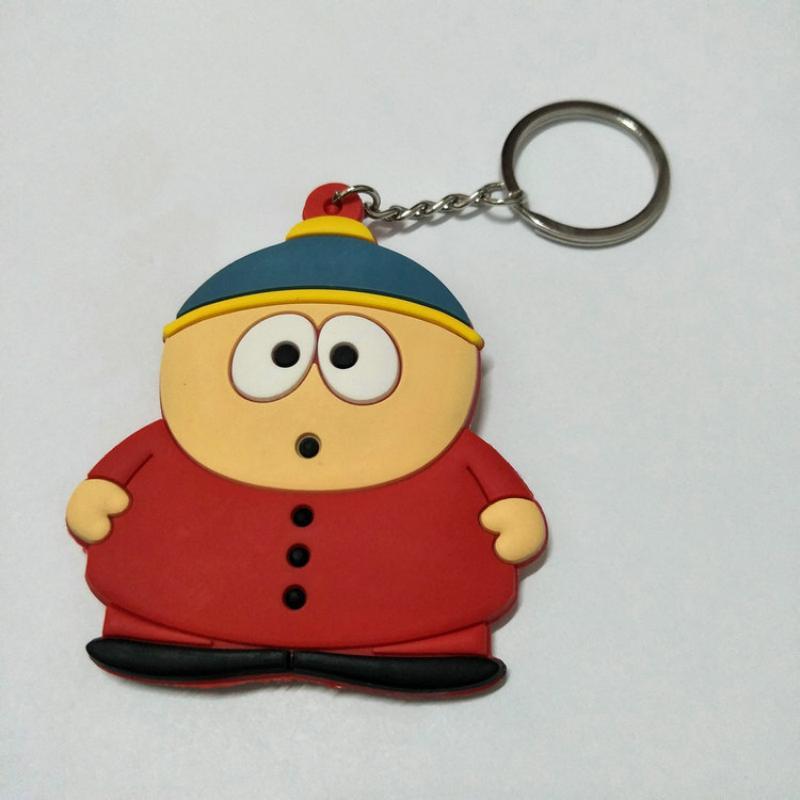 South Park Silikon Schlüsselanhänger Cartoon Figur Dekoration Geschenk