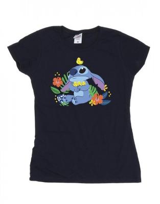 Womens/Ladies Lilo & Stitch Birds Cotton T-Shirt