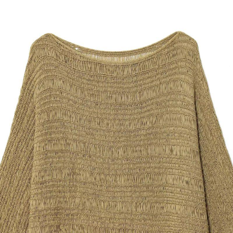 Araltay New Arrival Fashion Style Women's Clothing Fashion All-Match Casual Minimalist Streamers Knitwear Tops 3646101