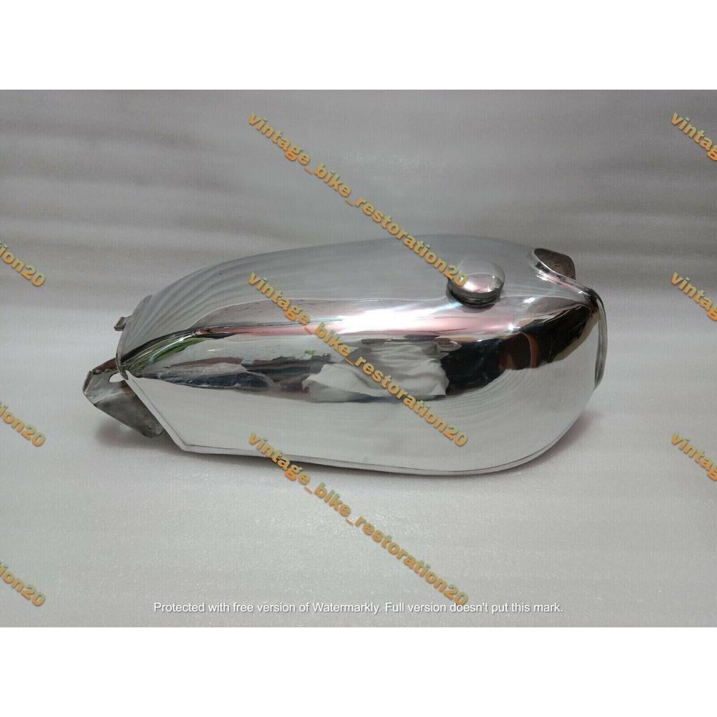 Yamaha 250 DT DT250 Enduro Steel Chrome Fuel Petrol Tank Gas 1977-1979 |Fit