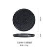 Creative Pasta Western Pizza Plates Ceramic Steak Plates Simple Stone Pattern Flat Tray Japanese Cuisine Home Restaurant Plate