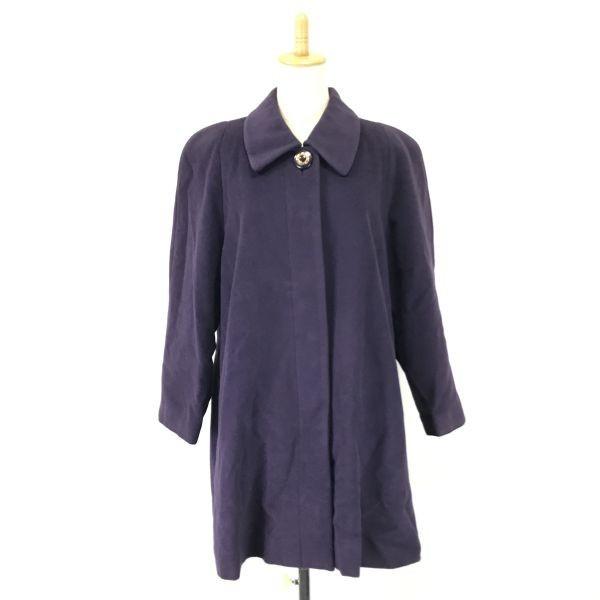 

Leporte Angora Wool 100% Sten Collar Coat Women’s M Purple Tokyo Style Coats Jumpers(USED)