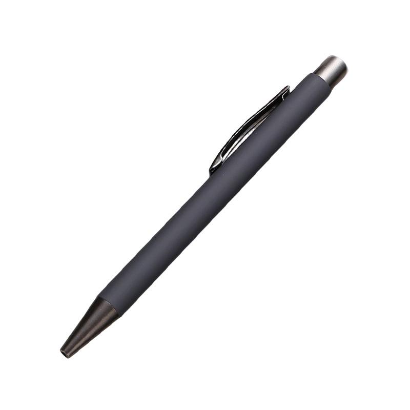 High-Value Colored Quick-Dry Ballpoint Pen with No-Skip Ink - Custom Logo Printing Available for Students.
