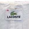 LACOSTE wool blend No color coat 38 Navy blue Women Used