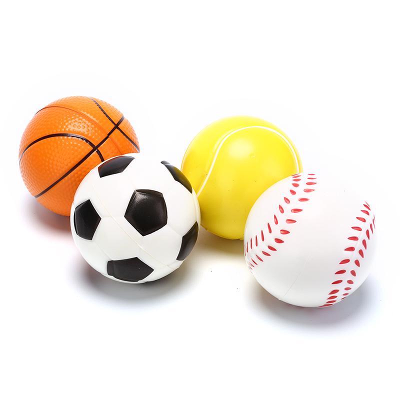 Hand Football Exercise Soft Elastic Squeeze Stress Reliever Ball Massage Toys