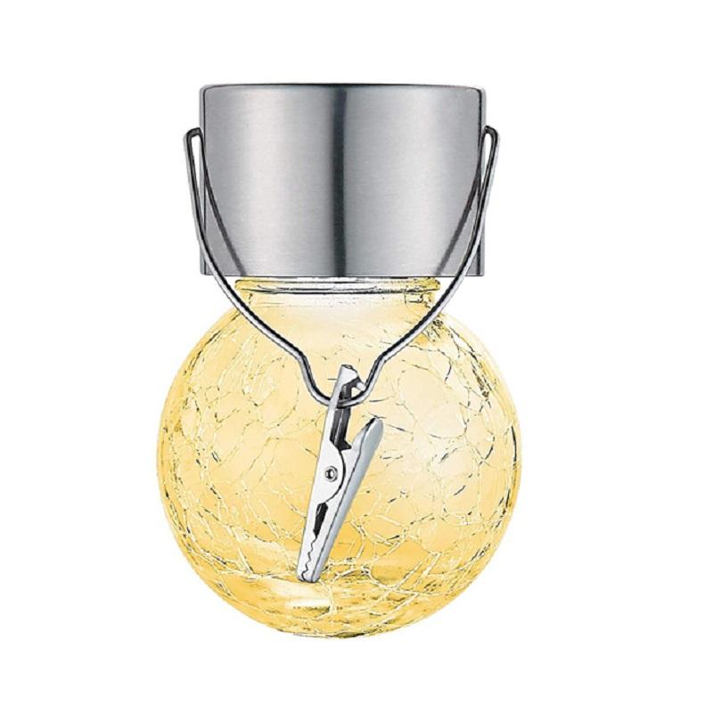 Crack Ball Led Solar Light Multi-color Changing Tree Hanging Lamp Party Decor Indoor Outdoor Solar Lantern Dropship