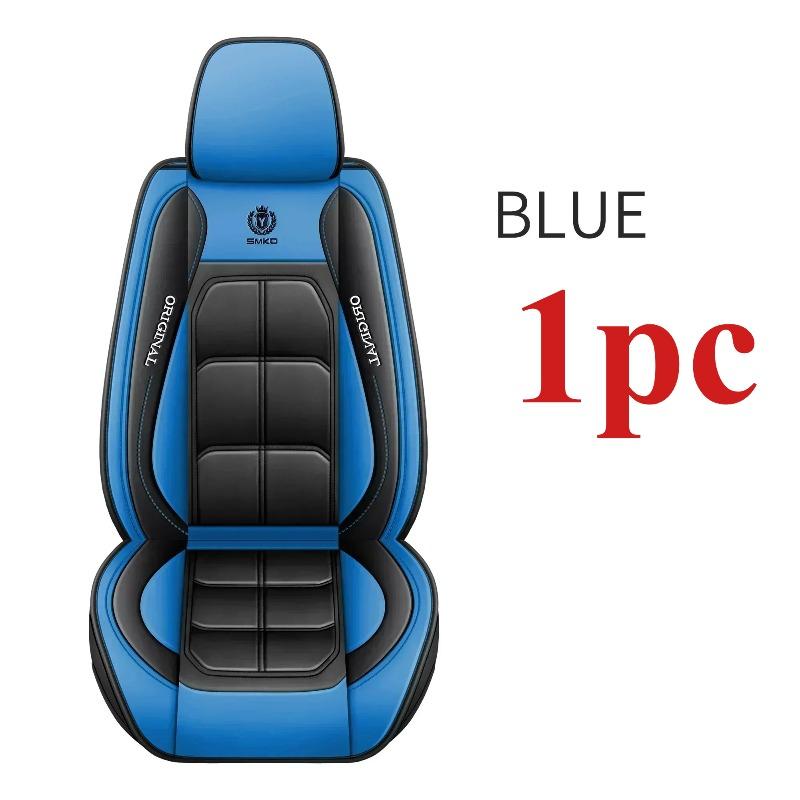 

The waterproof PU leather car seat covers are soft and comfortable. The front fully wrapped muscle seat covers are for Subaru