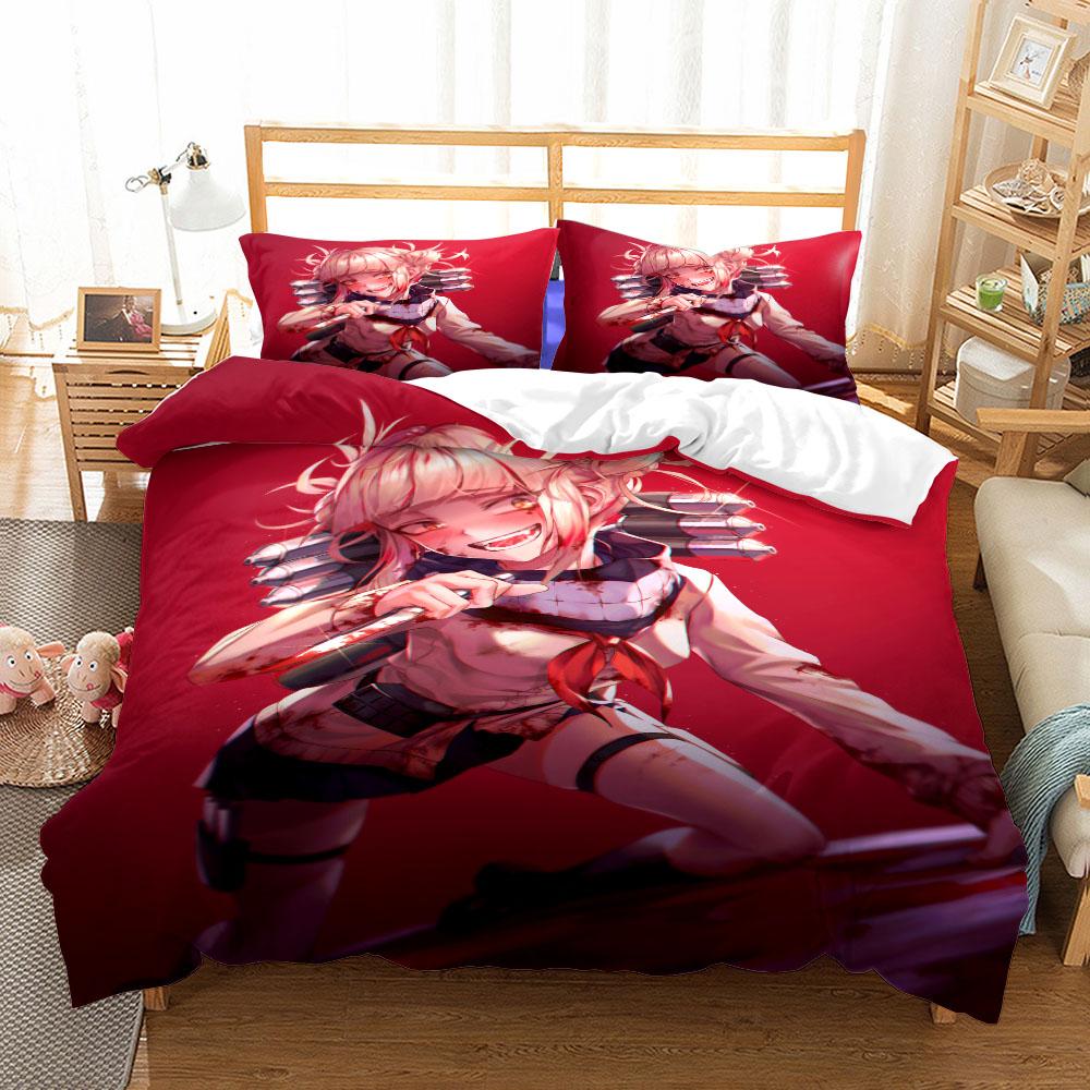 Deku Hero Academia Duvet Cover Set EU Single Double King US Twin Full Queen Size  Bed Linen Set