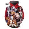 New Fashion Hot Sale 3D Cute Dog Pattern Hoodie Sweatshirts Men Women Tops Casual Long Sleeve Pullover Print Streetwear Hoodies