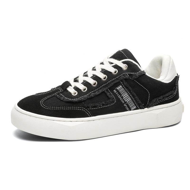 

2025 Men s Low-Top Canvas Skateboard Shoes: Casual, Sporty, Personalized German-Style 44