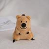 Cute Animal Plush 10cm Doll Headdress Cape Doll Key Chain Handmade Toy For Christmas Decoration As A Gift For Children