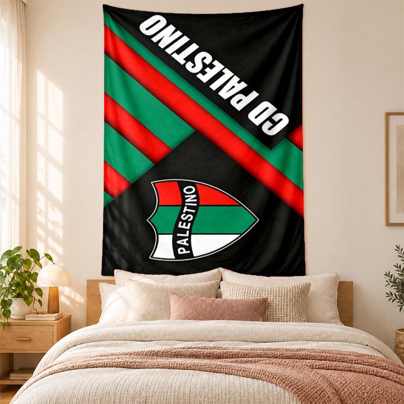 Club Deportivo Palestino Tapestry highquality for decorating living room bedroom dorm walls ideal as bedroom wallart orholiday gift