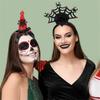 Witch Halloween Headwear Headband Photo Props Party Cosplay Costumes Dancing Party Skeleton Headband Halloween