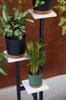 PEAK Universal Flower Stand - White, 3-tier Flower Stand for 3 Pots