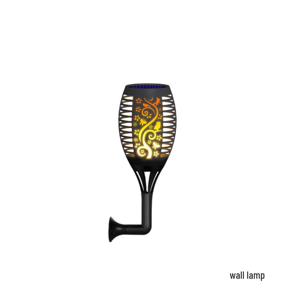 Solar 96LED Outdoor Flame Torch Light for Garden and Lawn