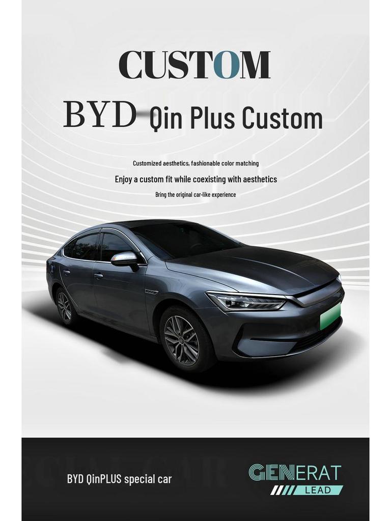 BYD Qin Plus EV Semi-Enclosed Seat Cushion, Four Seasons Universal Cover & Qin Plus DMI Set