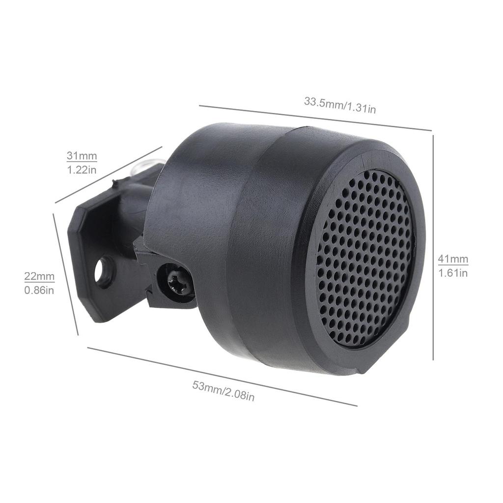 Altoparlanti mini tweeter ad alta efficienza da 2 pezzi da 500 W per sistema audio per auto