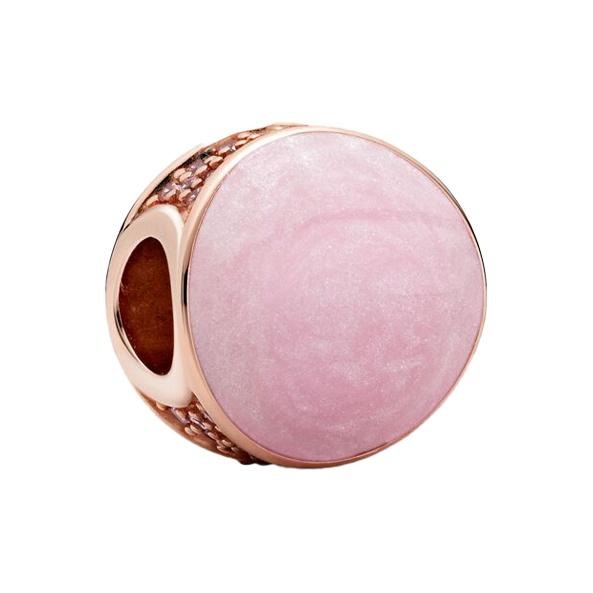 Pandora Pink Swirl Charm Unisex Jewelry 789306C01 Pink