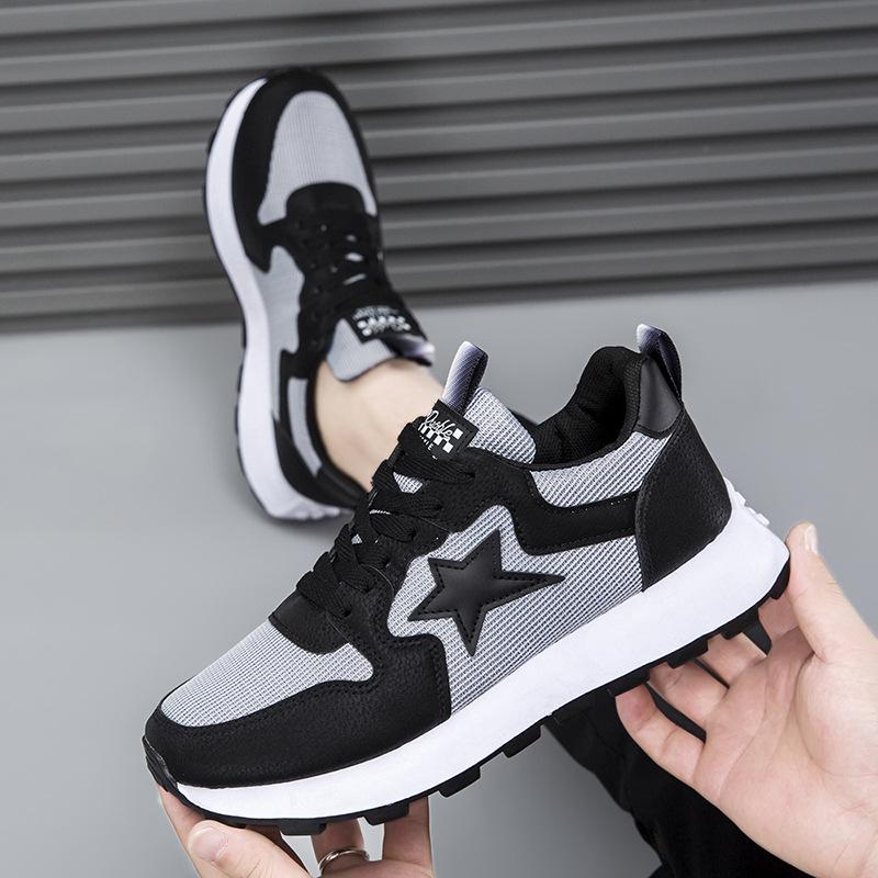 Casual women's shoes foreign trade 2025 spring and autumn fashion women's shoes breathable sports shoes running shoes women's shoes versatile