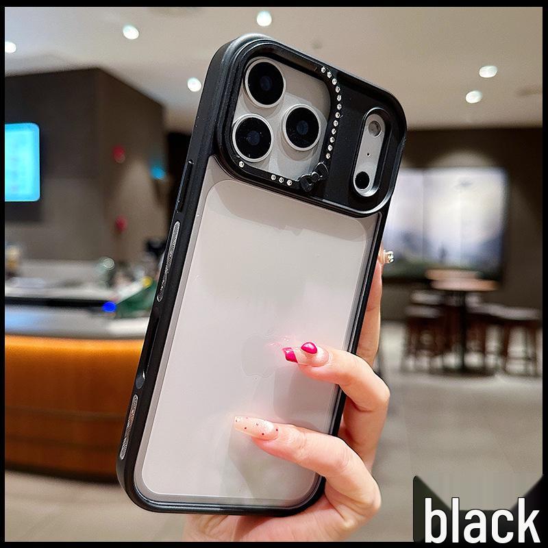 

2025 iPhone 17 Case, Drop-Proof, Clear Acrylic with Bowknot Design 17 Pro Max