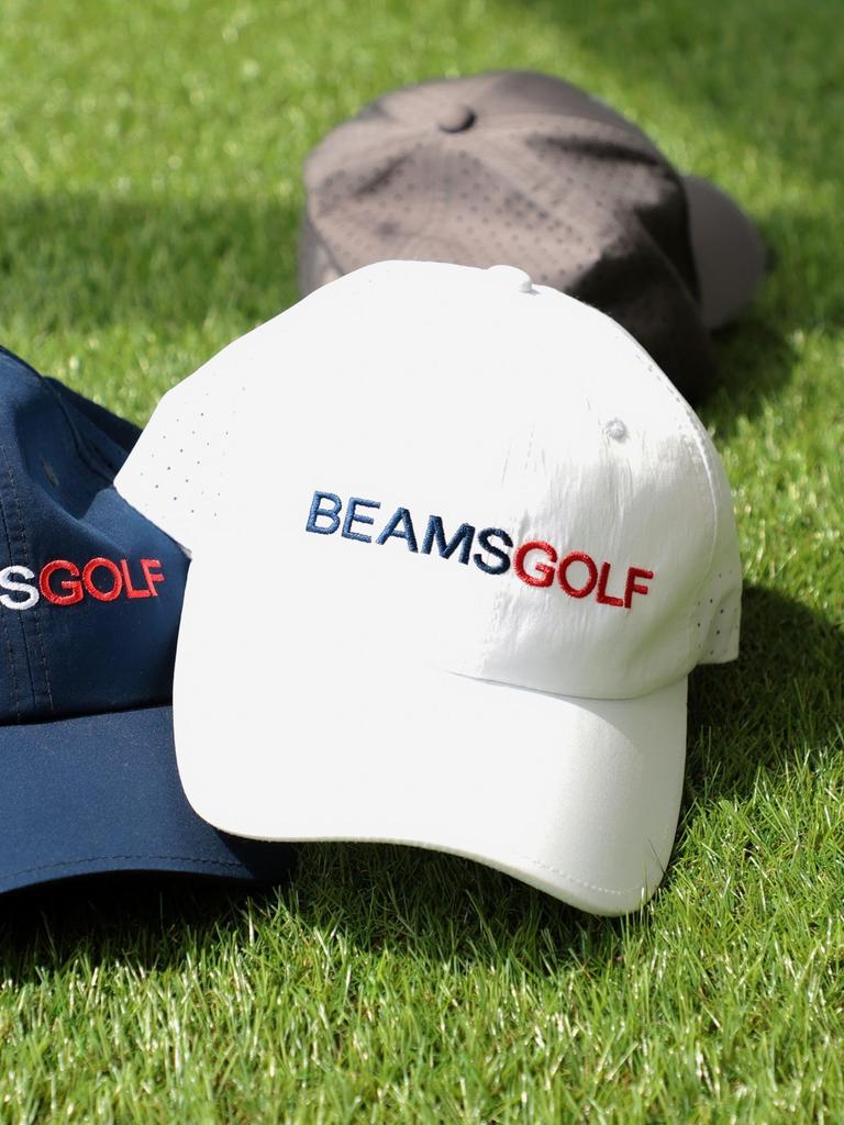 Beams Golf Hat, Laser Punching Cap, Navy, Men's, 81410774412