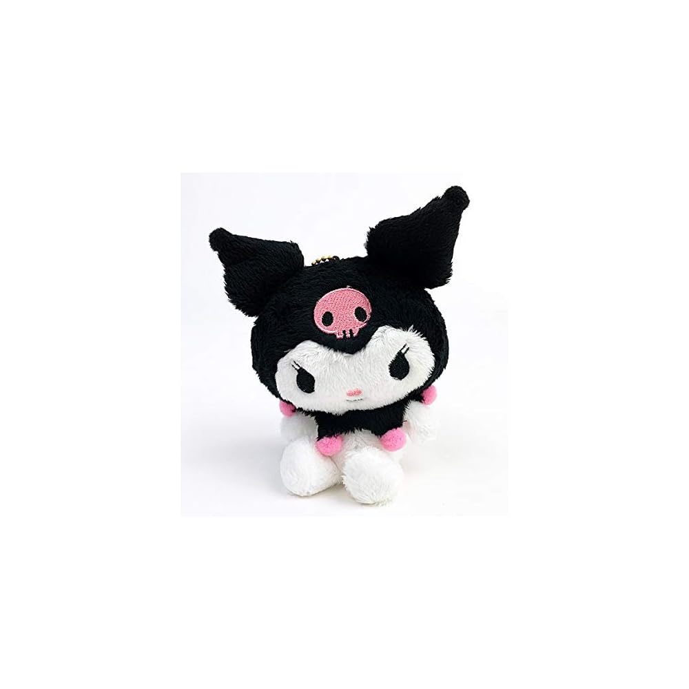Nakajima Corporation Sanrio Hohowho Plush Toy Kuromi Mascot Soft Stuffed Animal 147950-20