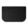 Fiberglass Silicone Half Circle Fireplace Floor Mat Fireproof Insulation Carpet For Stoves Grills And Fire Areas