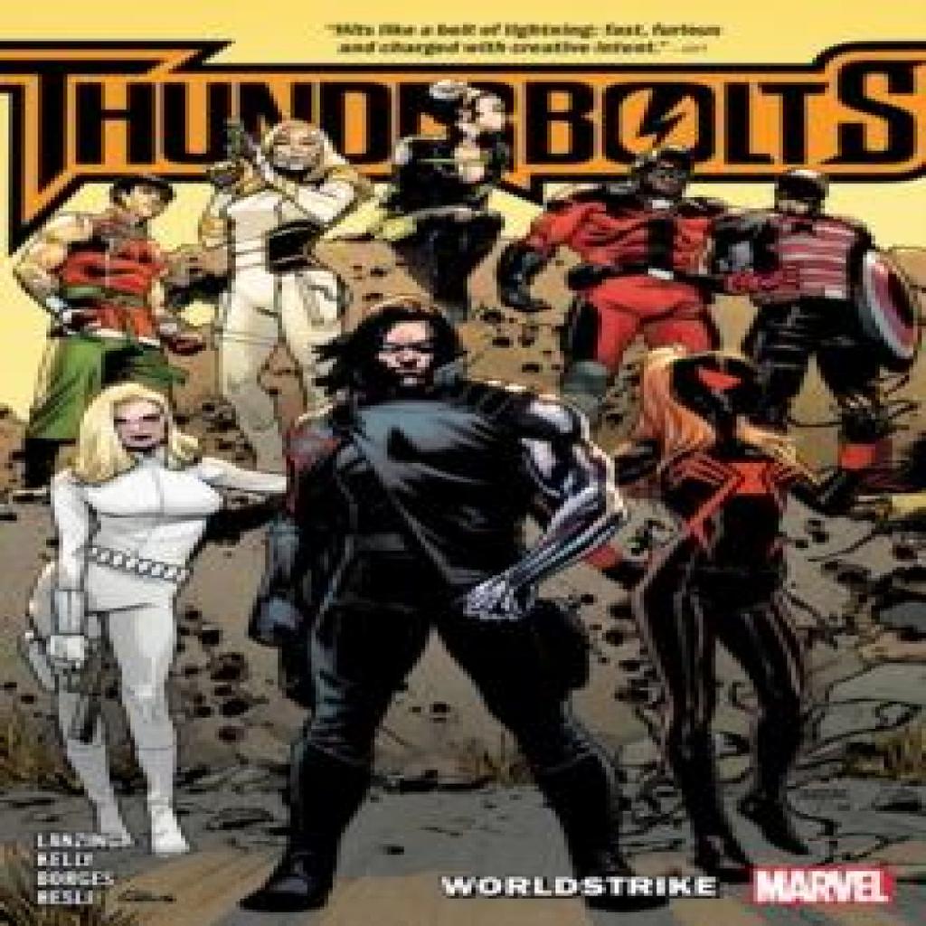 Thunderbolts Worldstrike by Collin Kelly Paperback Book 9781302955663